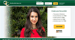 Desktop Screenshot of muslims4marriage.com